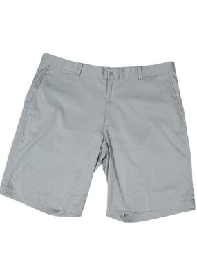 Nike Men’s Flat Front Golf Shorts Gray Dri-Fit 40in